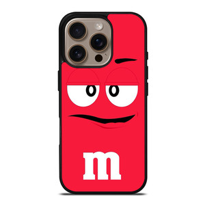 M&M RED iPhone 16 Pro Case M&M RED iPhone 16 Pro Case