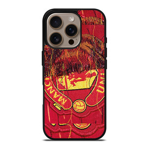 MANCHESTER UNITED DNA LOGO iPhone 16 Pro Case