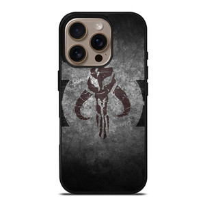 MANDALORIAN STAR WARS HEAD EMBLEM iPhone 16 Pro Case MANDALORIAN STAR WARS HEAD EMBLEM iPhone 16 Pro Case