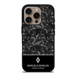 MARCELO BURLON SNAKE ART iPhone 16 Pro Case