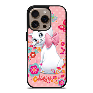 MARIE THE ARISTOCATS CAT FLOWER DISNEY iPhone 16 Pro Case