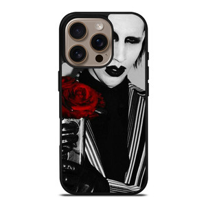 MARILYN MANSON GOTH FACE iPhone 16 Pro Case MARILYN MANSON GOTH FACE iPhone 16 Pro Case