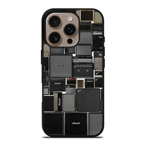 MARSHALL AMPLIFIER COLLAGE iPhone 16 Pro Case MARSHALL AMPLIFIER COLLAGE iPhone 16 Pro Case