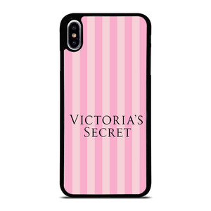 VICTORIA'S SECRET LOGO PINK STRIPE iPhone XS Max Case