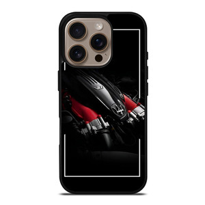 MASERATI V8 FRAME iPhone 16 Pro Case MASERATI V8 FRAME iPhone 16 Pro Case