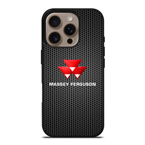 MASSEY FERGUSON METAL LOGO iPhone 16 Pro Case MASSEY FERGUSON METAL LOGO iPhone 16 Pro Case