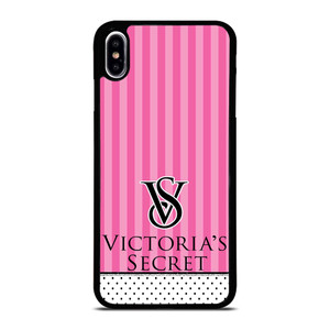 VICTORIA'S SECRET LOGO POLKADOT STRIPE iPhone XS Max Case