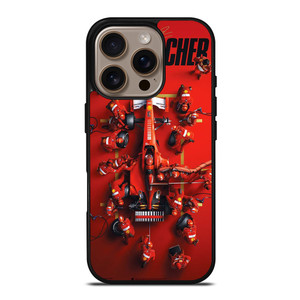 MICHAEL SCHUMACHER PIT STOP iPhone 16 Pro Case