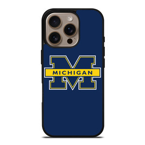 MICHIGAN UNIVERSITY LOGO iPhone 16 Pro Case