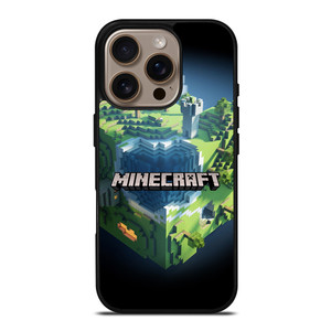 MINECRAFT GAME WORLD LOGO iPhone 16 Pro Case