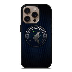 MINNESOTA TIMBERWOLVES BLUE CARBON iPhone 16 Pro Case MINNESOTA TIMBERWOLVES BLUE CARBON iPhone 16 Pro Case