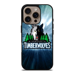MINNESOTA TIMBERWOLVES SHINY SYMBOL iPhone 16 Pro Case