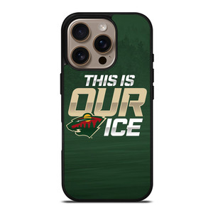 MINNESOTA WILD THIS IS OUR ICE iPhone 16 Pro Case MINNESOTA WILD THIS IS OUR ICE iPhone 16 Pro Case