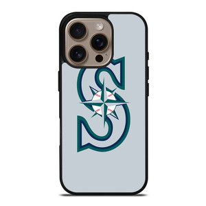 MLB SEATTLE MARINERS LOGO iPhone 16 Pro Case