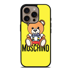 MOSCHINO BEAR KIDS iPhone 16 Pro Case MOSCHINO BEAR KIDS iPhone 16 Pro Case