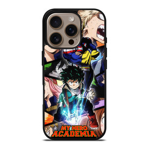 MY HERO ACADEMIA ANIME COVER iPhone 16 Pro Case MY HERO ACADEMIA ANIME COVER iPhone 16 Pro Case