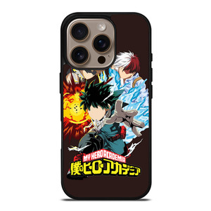 MY HERO ACADEMIA DEKU TODOROKI AND BAKUGOU iPhone 16 Pro Case MY HERO ACADEMIA DEKU TODOROKI AND BAKUGOU iPhone 16 Pro Case