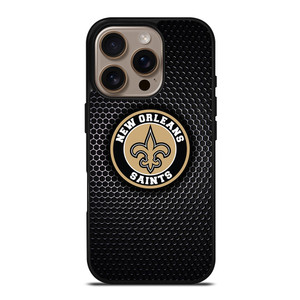 NEW ORLEANS SAINTS METAL BADGE iPhone 16 Pro Case