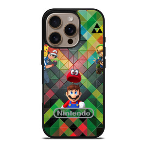 NINTENDO SWITCH GAME COLLECTION iPhone 16 Pro Case NINTENDO SWITCH GAME COLLECTION iPhone 16 Pro Case