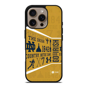 NOTRE DAME FIGHTING IRISH WALL iPhone 16 Pro Case