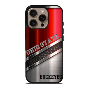 OHIO STATE BUCKEYES ALLOY iPhone 16 Pro Case OHIO STATE BUCKEYES ALLOY iPhone 16 Pro Case