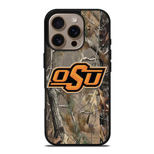 OKLAHOMA STATE UNIVERSITY CAMO LEAF iPhone 16 Pro Case OKLAHOMA STATE UNIVERSITY CAMO LEAF iPhone 16 Pro Case