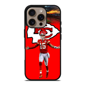 PATRICK MAHOMES KC CHIEFS LOGO iPhone 16 Pro Case PATRICK MAHOMES KC CHIEFS LOGO iPhone 16 Pro Case