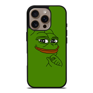 PEPE THE FROG CARTOON iPhone 16 Pro Case