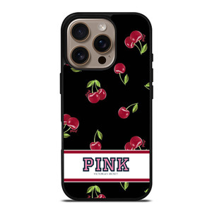 PINK VICTORIA'S SECRET CHERRY iPhone 16 Pro Case PINK VICTORIA'S SECRET CHERRY iPhone 16 Pro Case