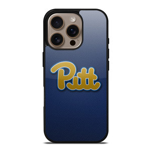 PITTSBURGH PANTHERS FOOTBALL CARBON iPhone 16 Pro Case PITTSBURGH PANTHERS FOOTBALL CARBON iPhone 16 Pro Case