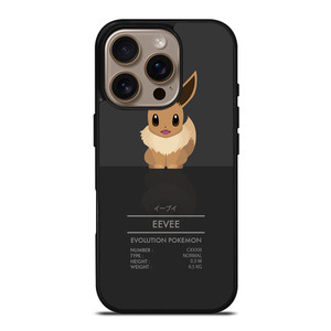 POKEMON EEVEE ABILITY iPhone 16 Pro Case