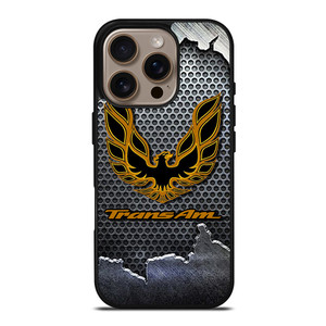 PONTIAC TRANS AM FIREBIRD METAL LOGO 2 iPhone 16 Pro Case