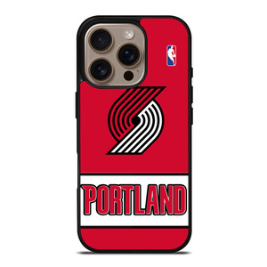 PORTLAND BLAZERS NIKE NBA iPhone 16 Pro Case PORTLAND BLAZERS NIKE NBA iPhone 16 Pro Case