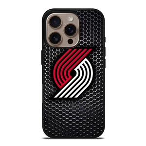 PORTLAND TRAIL BLAZERS SYMBOL METAL iPhone 16 Pro Case PORTLAND TRAIL BLAZERS SYMBOL METAL iPhone 16 Pro Case