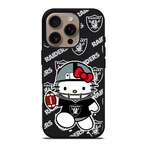 RAIDERS HELLO KITTY iPhone 16 Pro Case RAIDERS HELLO KITTY iPhone 16 Pro Case