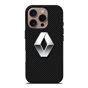 RENAULT CAR LOGO CARBON iPhone 16 Pro Case RENAULT CAR LOGO CARBON iPhone 16 Pro Case