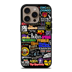 ROCK BAND COLLAGE iPhone 16 Pro Case ROCK BAND COLLAGE iPhone 16 Pro Case
