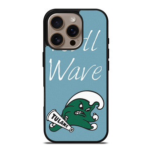 ROLL WAVE TULANE UNIVERSITY iPhone 16 Pro Case ROLL WAVE TULANE UNIVERSITY iPhone 16 Pro Case
