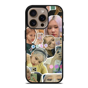 ROSE BLACKPINK AESTHETIC COLLAGE iPhone 16 Pro Case ROSE BLACKPINK AESTHETIC COLLAGE iPhone 16 Pro Case