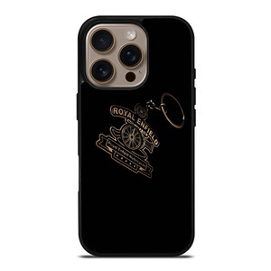 ROYAL ENFIELD KEY CHAN BLACK LOGO iPhone 16 Pro Case