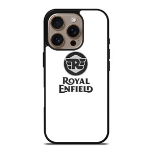 ROYAL ENFIELD WHITE LOGO iPhone 16 Pro Case ROYAL ENFIELD WHITE LOGO iPhone 16 Pro Case