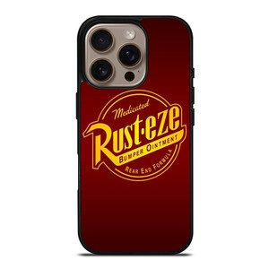 RUSTEZE LIGHTNING MCQUEEN CARS BADGE iPhone 16 Pro Case RUSTEZE LIGHTNING MCQUEEN CARS BADGE iPhone 16 Pro Case