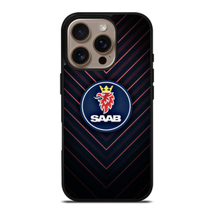 SAAB AUTOMOBILE LOGO iPhone 16 Pro Case SAAB AUTOMOBILE LOGO iPhone 16 Pro Case