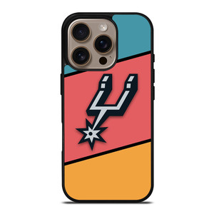 SAN ANTONIO SPURS COLORFUL LOGO iPhone 16 Pro Case SAN ANTONIO SPURS COLORFUL LOGO iPhone 16 Pro Case