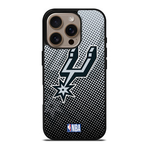 SAN ANTONIO SPURS DOT PATTERN iPhone 16 Pro Case SAN ANTONIO SPURS DOT PATTERN iPhone 16 Pro Case