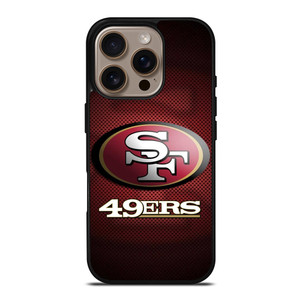 SAN FRANCISCO 49ERS LOGO FOOTBALL iPhone 16 Pro Case SAN FRANCISCO 49ERS LOGO FOOTBALL iPhone 16 Pro Case