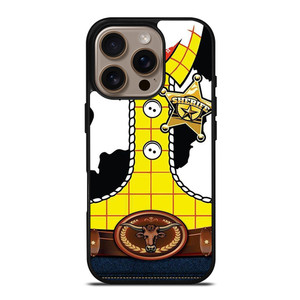 SHERIFF WOODY TOY STORY SUIT iPhone 16 Pro Case SHERIFF WOODY TOY STORY SUIT iPhone 16 Pro Case
