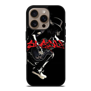 SLASH HUDSON GUNS N ROSES LOGO iPhone 16 Pro Case SLASH HUDSON GUNS N ROSES LOGO iPhone 16 Pro Case
