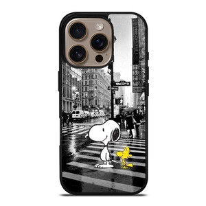 SNOOPY STREET RAIN iPhone 16 Pro Case SNOOPY STREET RAIN iPhone 16 Pro Case