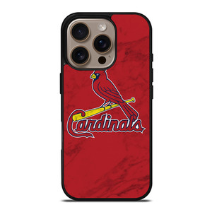ST LOUIS CARDINALS MARBLE iPhone 16 Pro Case ST LOUIS CARDINALS MARBLE iPhone 16 Pro Case